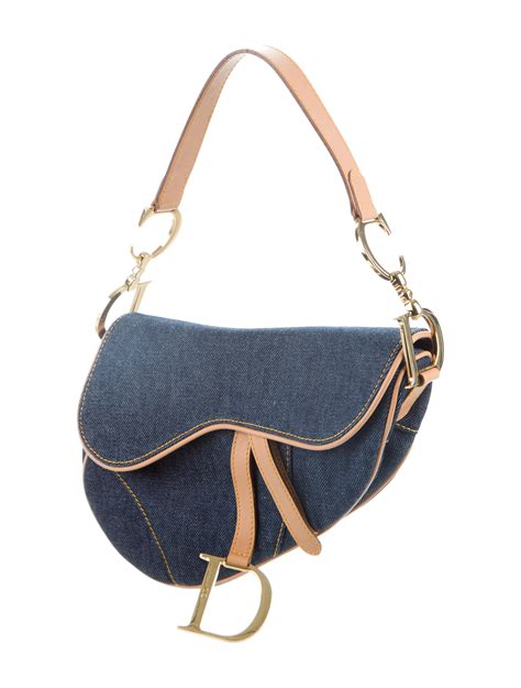 india saddle bag dior|christian dior denim saddle bag.